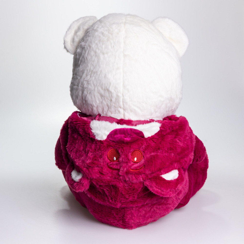 Мягкая игрушка-плед,подушка 3 в 1 Мишка Тедди в костюме Лотсо плед в игрушке 40×35×15 (см) детский плед игрушка 520-2R SBR Киев - изображение 3