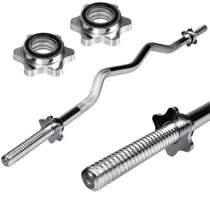 Штанга наборная 200 см + W-образный гриф + Гантели 130 кг Гантели, гири, штанги и диски ударопрочный пластик Киев - изображение 8