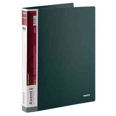 Папка на кольцах Axent А4 с 2-мя кольцами 700 мкм 25 мм Зеленая (1207-05-A) Винница