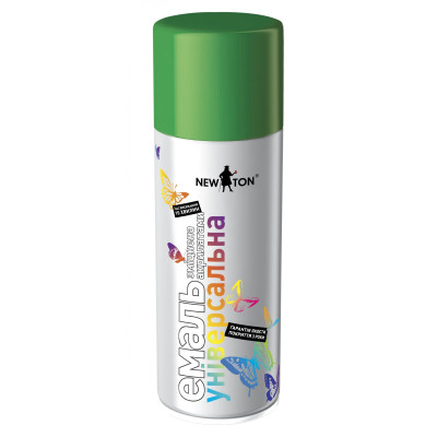 Аерозольна фарба для автомобіля New Ton універсальна 6006 х.олива МАТ, аер. 400 мл (000011948) Вінниця - фото 1