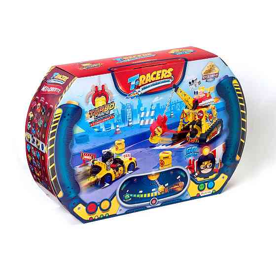 Ігровий набір T-Racers - Турбокран Дніпро