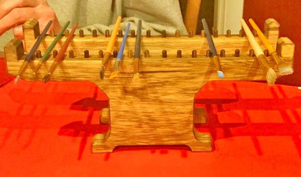 Органайзер для пензлів "Герінда" каррі Миколаїв - фото 1