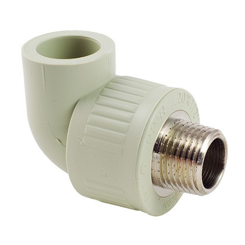 ПП Кутник з переходом на зовнішню різьбу FADO PPR 25*3/4" Київ - фото 1