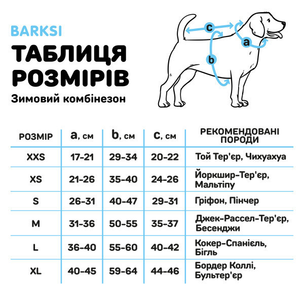 Зимовий комбінезон для собак теплий стьобаний на флісі Barksi Textile з хомутом Помаранчевий Одеса - фото 2