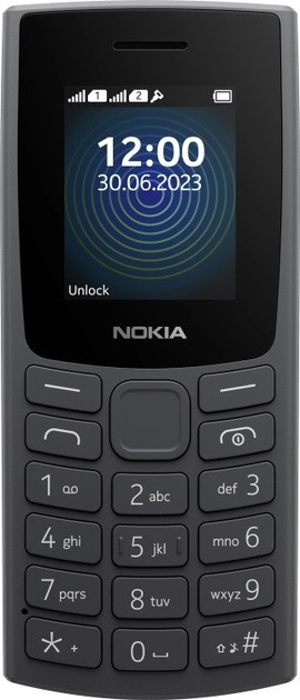 Мобильный телефон Nokia 110 Dual SIM TA-1567) Charcoal (6893381) Киев - изображение 1