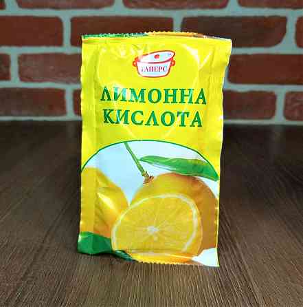 Лимонна кислота ТМ "Таперс" 100 г Харків