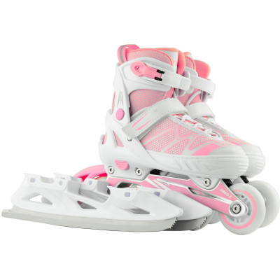 Роликовые коньки Action 2 в 1 Riply Рожеві 29-32 (153B5/2IN1PINK29-32) Винница - изображение 8