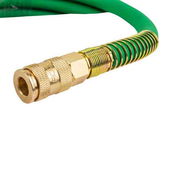 Шланг воздушный резиновый армированный с быстросъемами 10*16мм*15м ROCKFORCE RF-AHC-52G Одесса