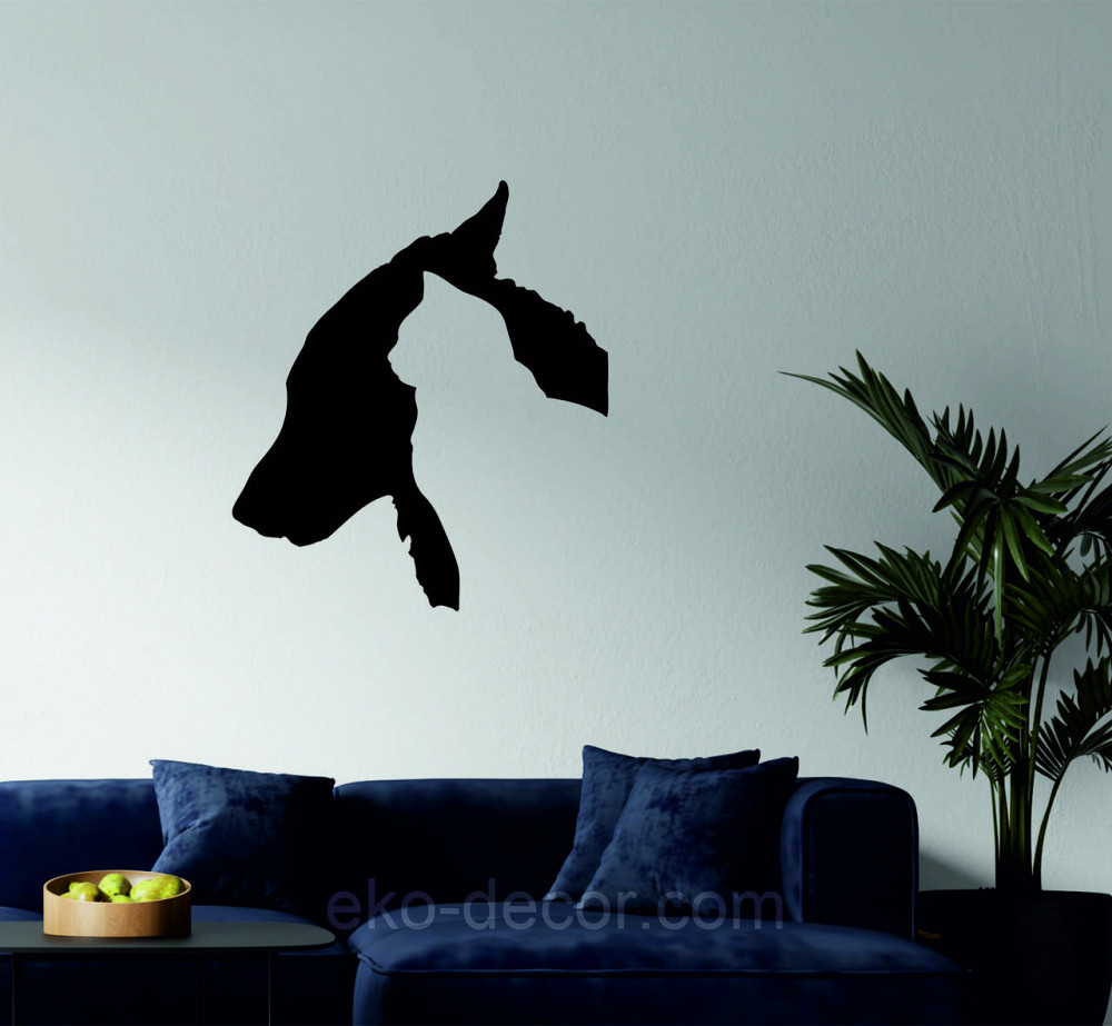 Декоративне настінне Панно «Кіт та Собака», Декор на стіну 110*95 см, Чорний Київ - фото 2