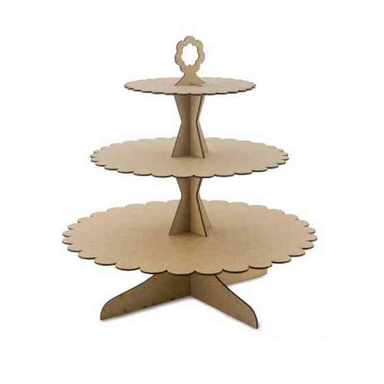 Заготовка для декорування "Підставка для солодощів Ажурна" FDPO-087 Вінниця