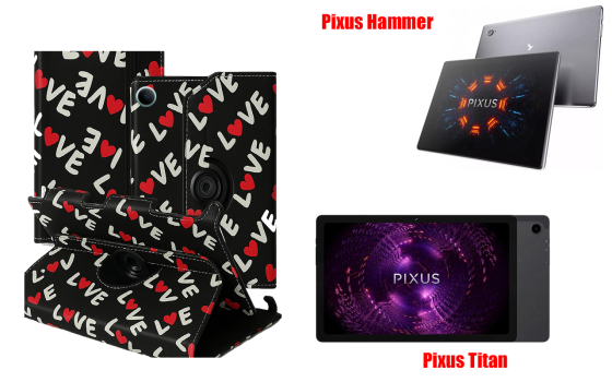 Чехол Spinner360 для планшета Pixus Hammer, Pixus Titan, цвет Art-Premium Киев