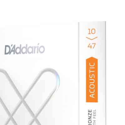 Струны для гитары D'Addario XS 80/20 Bronze Extra Light (10-47) (XSABR1047) Винница