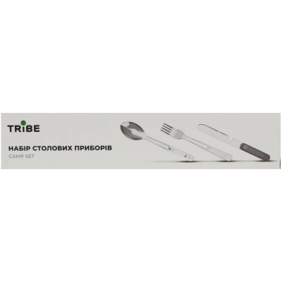 Набір туристичного посуду Tribe Camp Set сталевий (T-FC-0036-metal) Вінниця - фото 2
