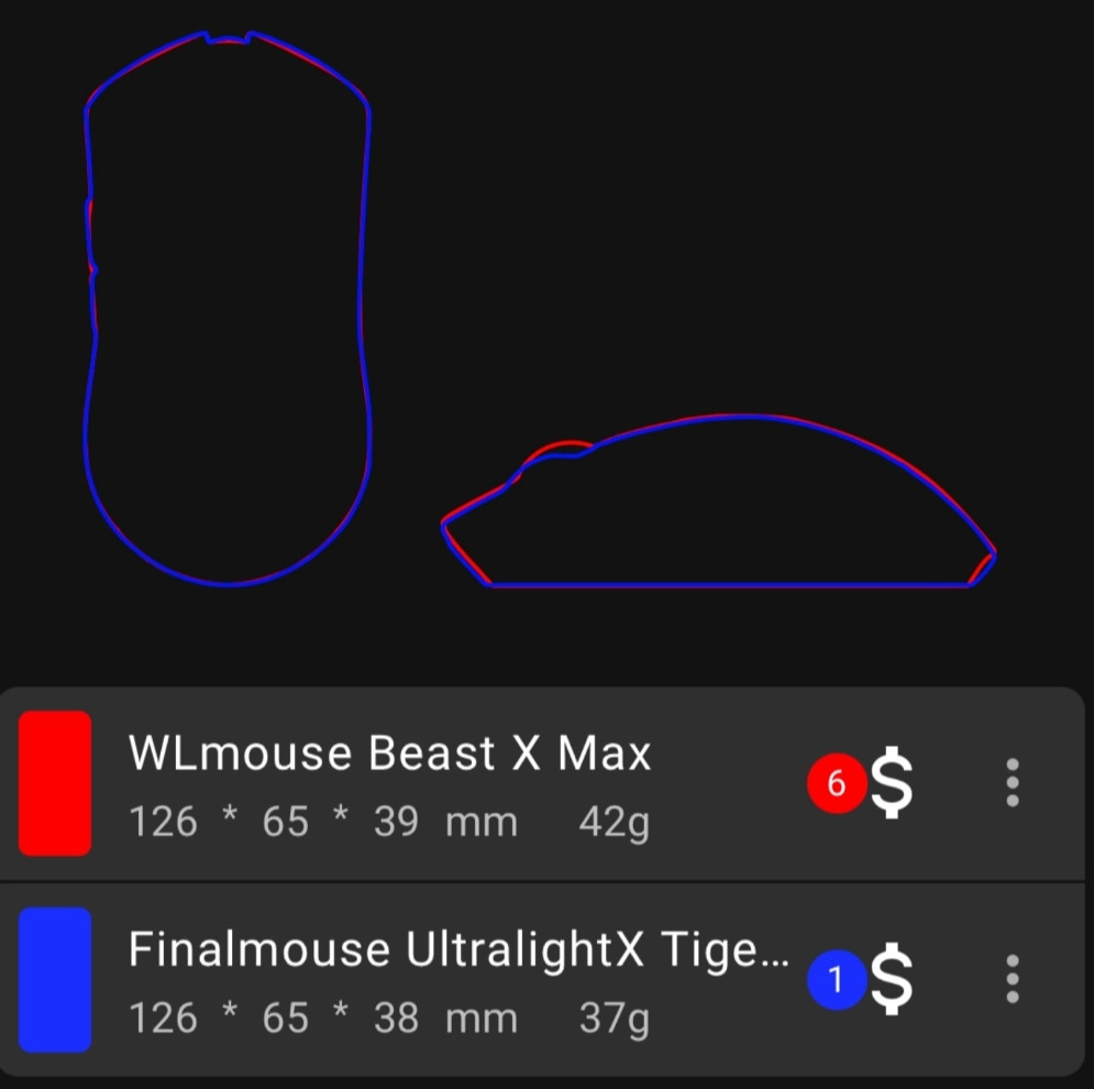 Мишь WLmouse BeastX MAX Black / Mouse. Киев - изображение 1