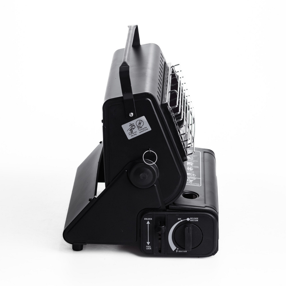 Обігрівач-плита туристична газова HP-DS3-8 1300 Вт чорна газова плита настільна Коломыя - изображение 7