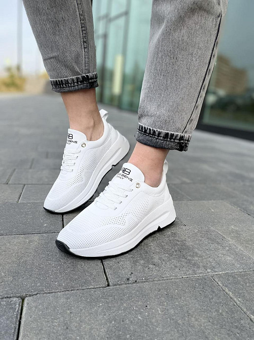 ALEX BENZ Кросівки жіночі ALEX BENZ 21205 ST білі (весна-літо, шкіра натуральна) (5013) Коломыя - изображение 4