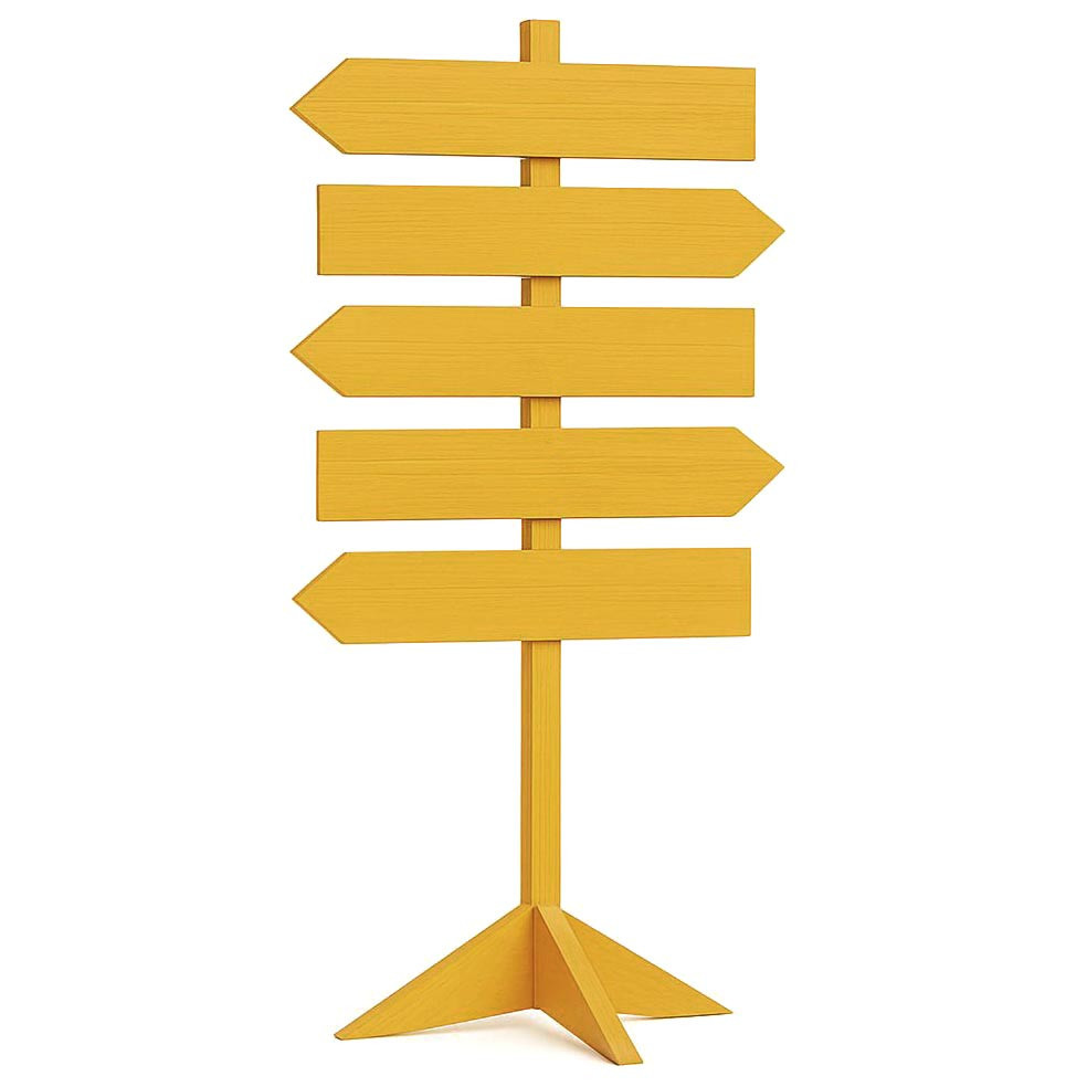 Напольная стрелка-указатель 