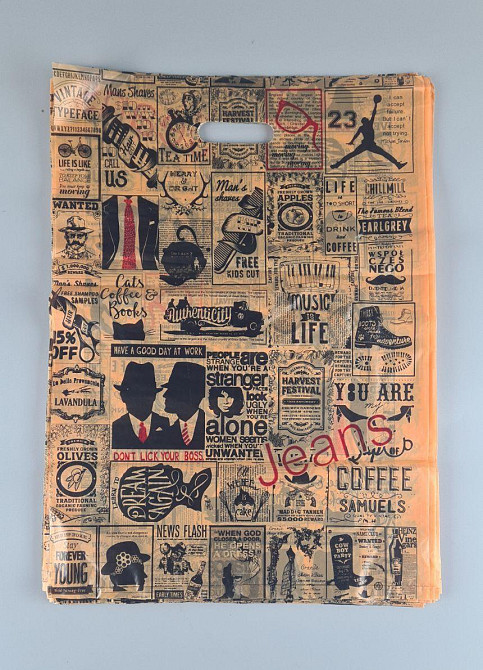 Пакеты с вырубной ручкой (35*50)