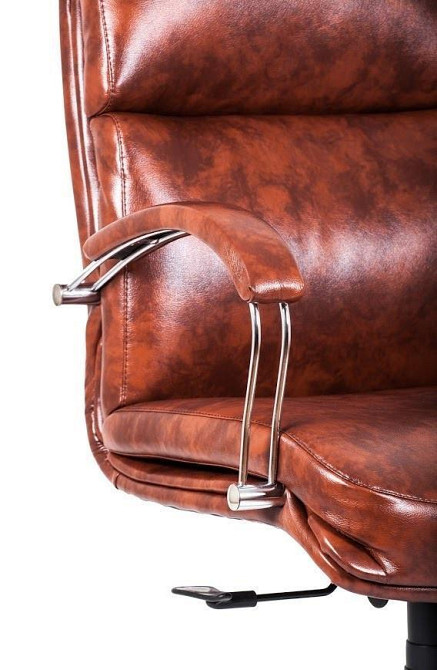 Офисное Кресло Руководителя Richman Dakota Madras Marrone Хром М1 Tilt Коричневый Киев - изображение 3