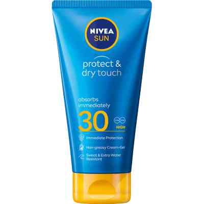 Засіб від засмаги Nivea Sun Сонцезахисний крем-гель Захист та легкість SPF 30 175 мл (4005900702579) Вінниця