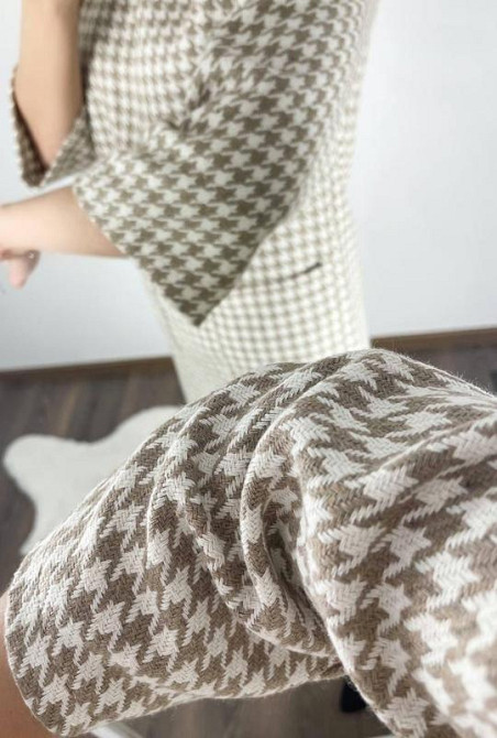 Платье с принтом в гусиную лапку Rosemary Киев - изображение 10