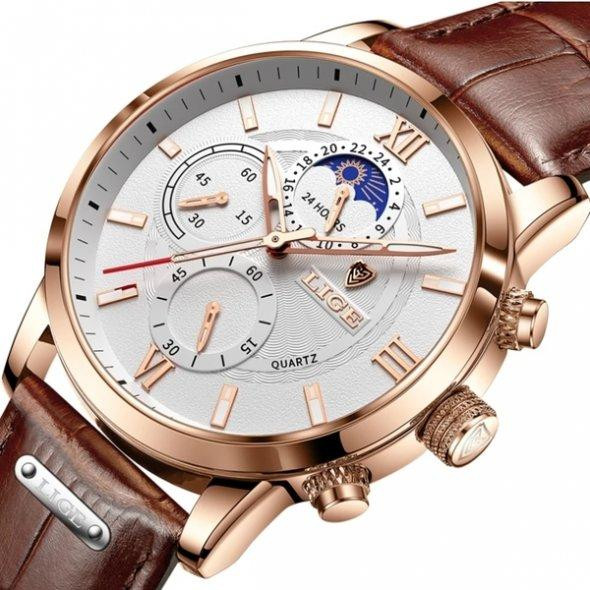 Чоловічий кварцовий годинник Lege Signature Вінниця - фото 2