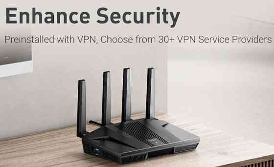 Маршрутизатор GL.iNet Flint 2 GL-MT6000: Wi-Fi 6, 2.5G, VPN та OpenWRT. Харків