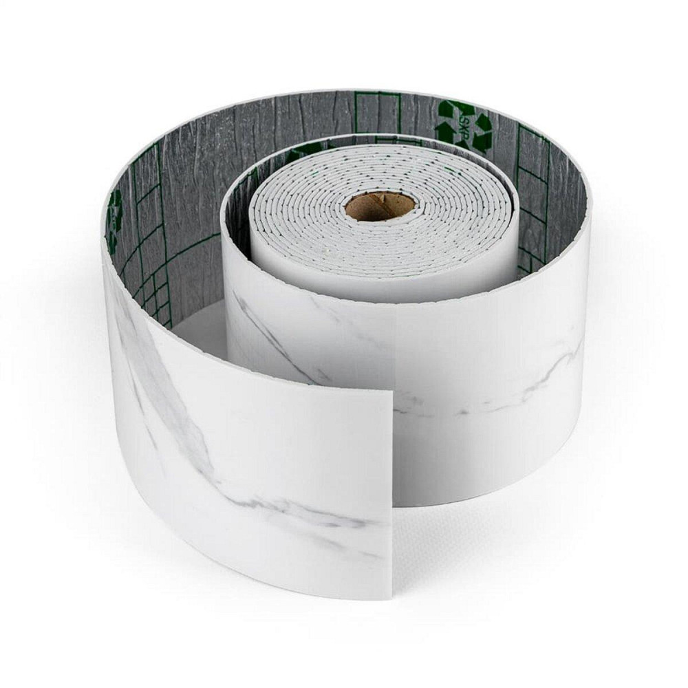 Плінтус вініловий самоклеючий 5000х100х2мм Глянцсовий (D) SW-00002117 Дніпро - фото 1