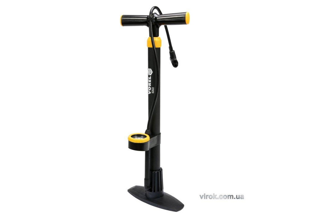 Насос ручний VOREL з манометром P=11 Bar, діапазон руху поршня- 60 см [10] Одеса - фото 1