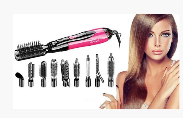 Стайлер Gemei GM 4835 Фен-щітка 10 в 1 Вінниця - фото 2