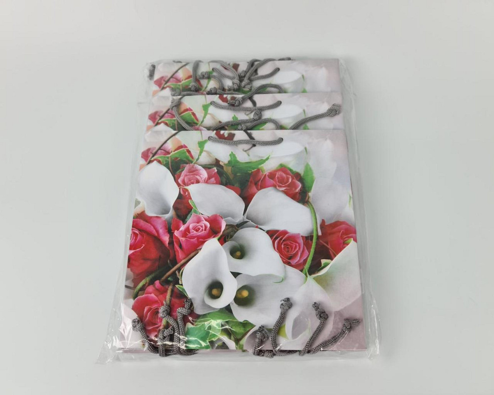 Пакет бумажный подарочный квадратный 23*24*10(артKV-026) (12 шт) Харьков - изображение 5