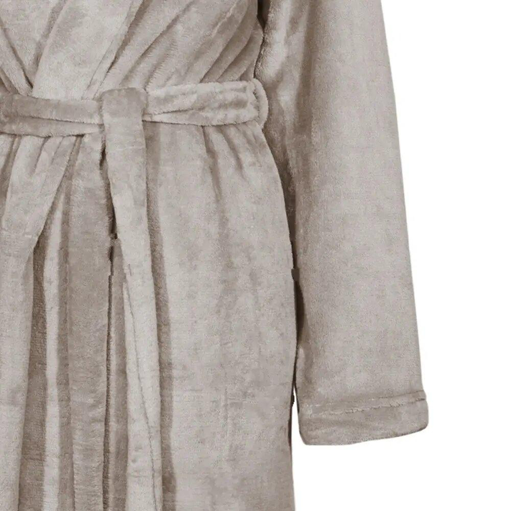 Халат флисовый, женский, бежевый, мякий - любого размера Киев - изображение 2