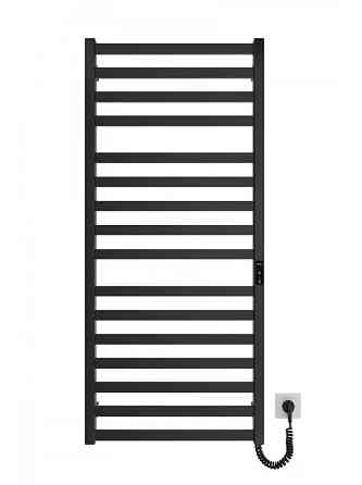 Электрический полотенцесушитель HF Oxford 1170х530 TR K черный мат Киев