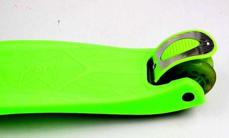 Самокат MAXI. Green - Яркий салатовый, все колеса светятся Одесса - изображение 5