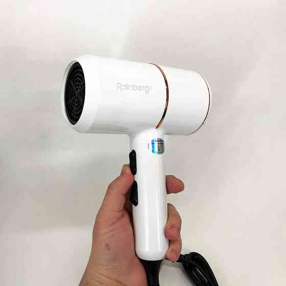 Женский мощный фен для укладки волос Rainberg, Фен с регулятором мощности и температуры QL-77 Львов