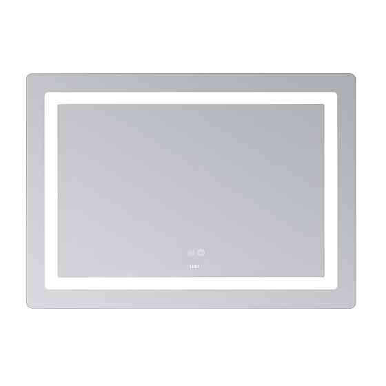 Зеркало Lidz Kubis (KU2) 1000х800 с LED-подсветкой Touch, с антизапотеванием, с диммером, рег. яркости LD78LF6141008048450 Киев