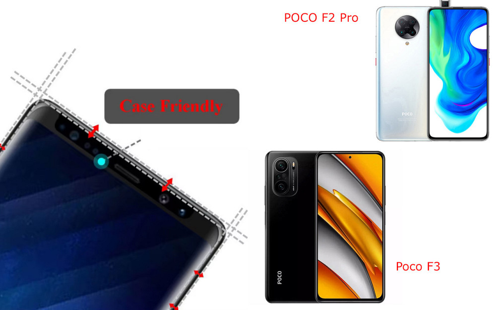 Захисне скло HyperGlass Pro для POCO F2 Pro, Poco F3 – максимальна чутливість та захист Київ - фото 4
