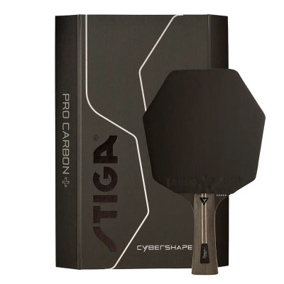 Ракетка для настольного тенниса Stiga Pro Carbon Plus Cybershape 5 Star FL (1215-0401-35) (931184) Винница - изображение 1
