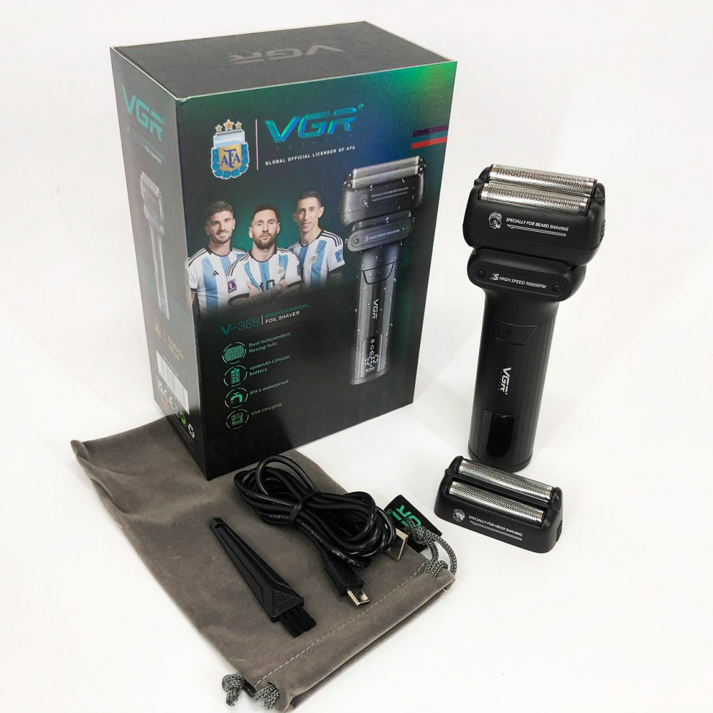 Профессиональная электробритва бритва для бороды VGR, Электробритва для идеального бритья FW-11 Львов - изображение 1