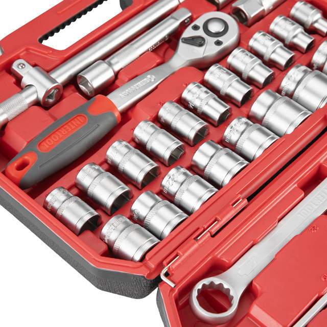 Набір інструментів 1/2" 38од (ET-6038SP) INTERTOOL ET-9038 Київ - фото 10