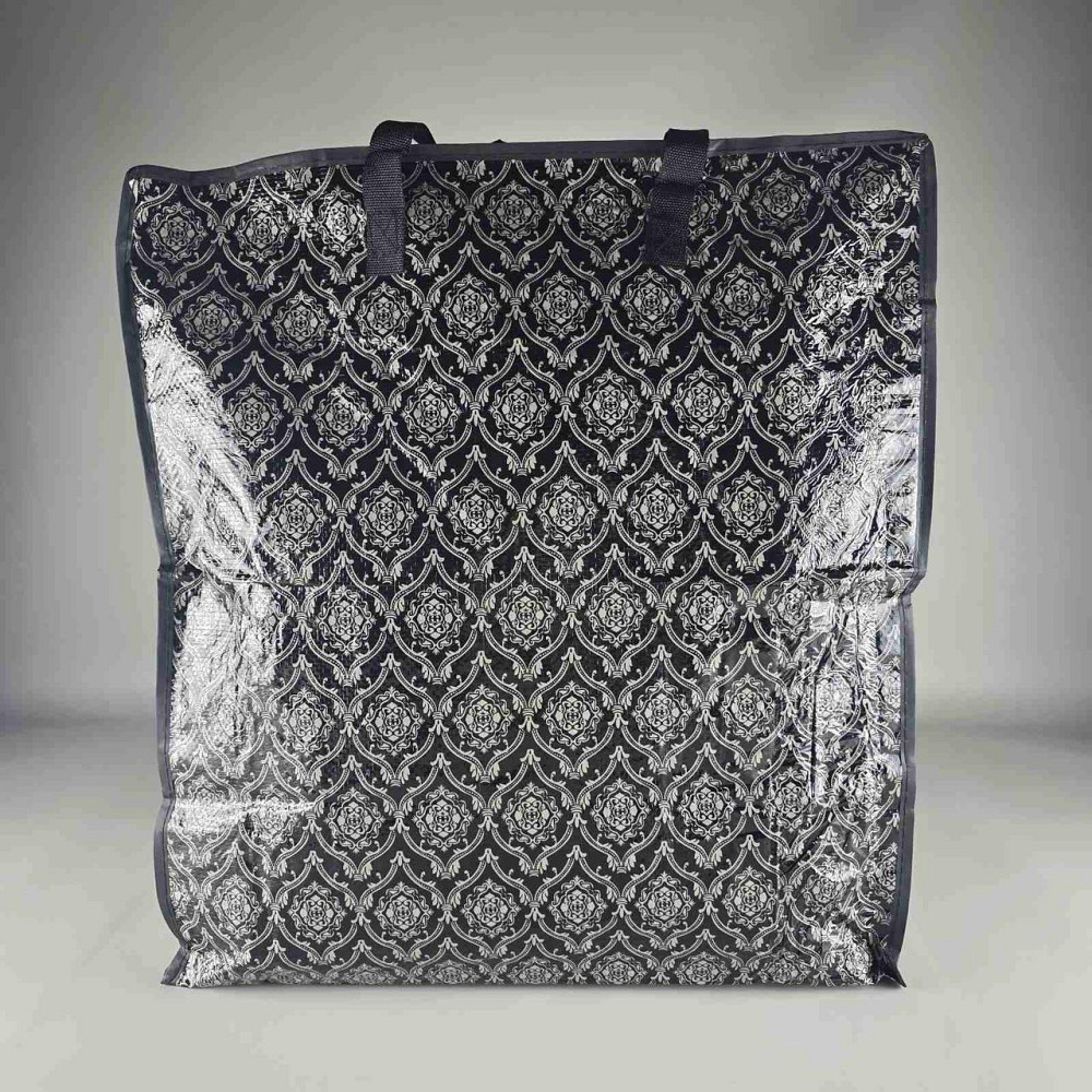 Сумка хозяйственная на змейке , полипропиленовая,  с цветным рисунком  №4 Рисунок-Буквы (48x55x25) (1 шт) Харьков - изображение 2