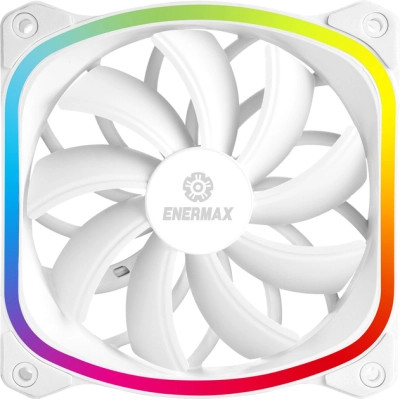 Кулер для корпуса Enermax SquA RGB White (UCSQARGB12P-W-SG) Винница - изображение 2