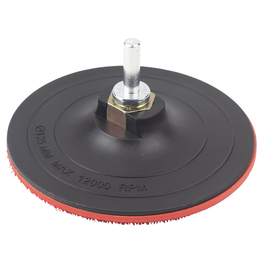 Диск шлифовальный жесткий Ø125мм с липучкой SIGMA (9181151) Ровно - изображение 1