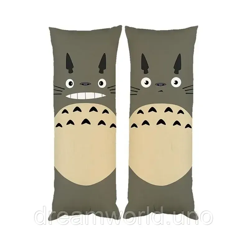 Подушка дакімакура Мій сусід Тоторо декоративна партова подушка для обіймання 40х120 Харків - фото 1