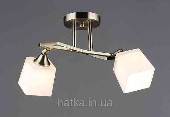 Люстра стельова VALESO B N6651/2 AB на 2 плафони Київ