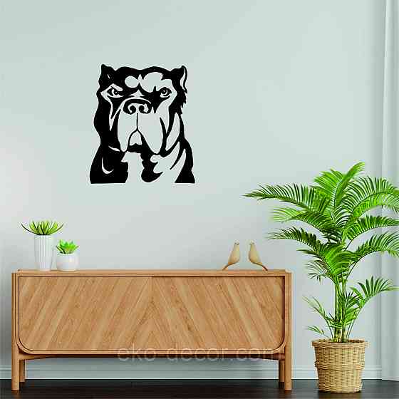 Декоративне настінне Панно «Кане-корсо», Декор на стіну Київ