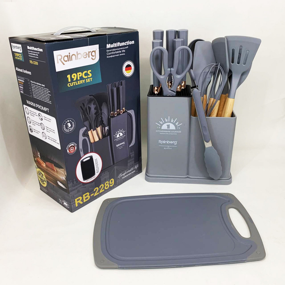 Набор для универсального использования на кухне, Kitchen set силиконовый, Набор нейлоновых поварешек OZ-48 Львов - изображение 7