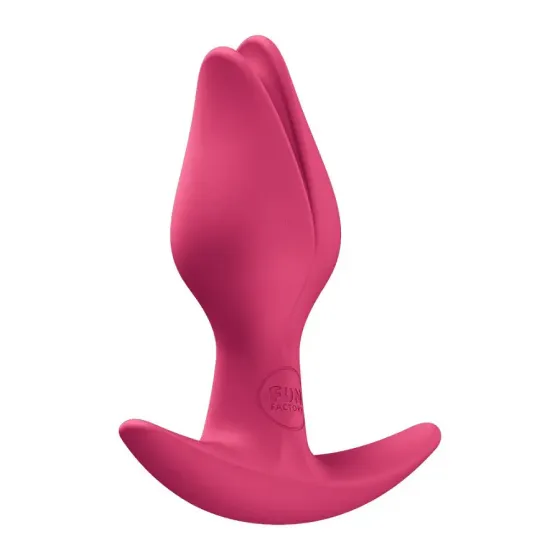 Анальна пробка Fun Factory BOOTIE FEM Raspberry, у вигляді бутона, діаметр 2,9 см, тонкий обмежувач Львів