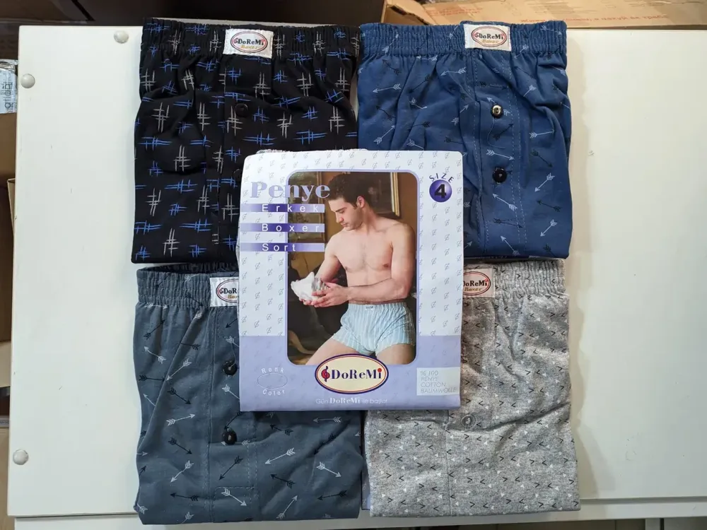 Труси чоловічі сімейні Doremi. Набір по 5 шт. 10 (7XL) Київ - фото 2