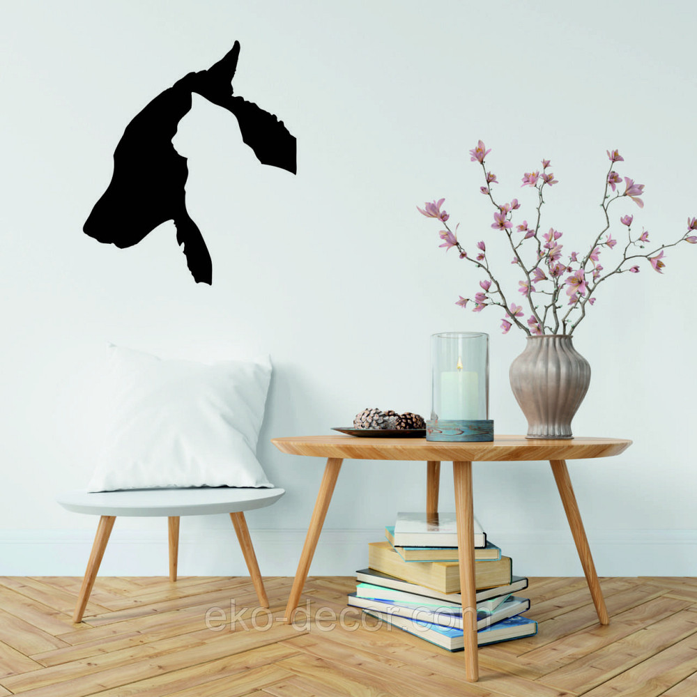 Декоративне настінне Панно «Кіт та Собака», Декор на стіну 90*78 см, Чорний Київ - фото 5